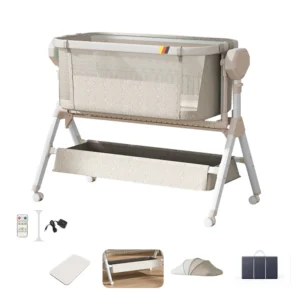 Automatic Rocking Bassinet Bedside Sleeper