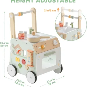 Montessori Wooden Baby Walking Toy