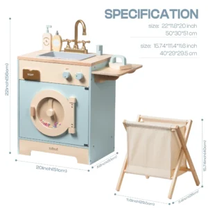 Robotime Robud Kitchen, Washer, Fridge,  or Oven Wooden Playset