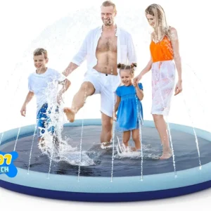 Extra Large 107"  Non-Slip Outdoor Water Play Mat