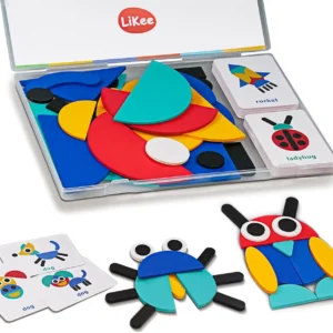 Open Ended Wooden Shape Puzzles