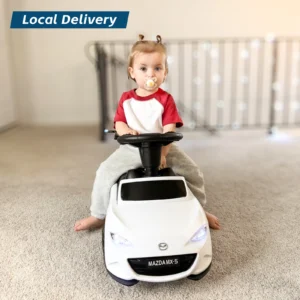 Licensed Mazda Ride on Toy with Horn, Music, Lights