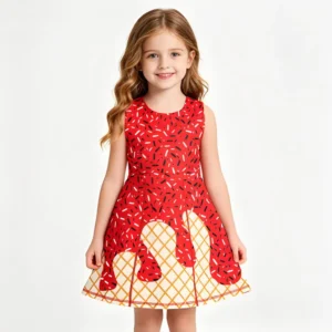 Ice Cream Party Dress for Girls