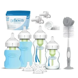 Dr. Brown's Anti-Colic Options+ Wide-Neck Glass Bottles