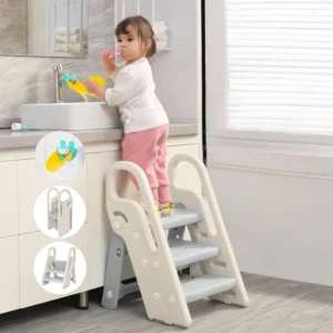 Foldable 3-in-1 Step Stool for Kids