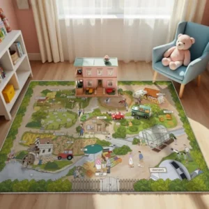 Farm Adventure Play Rug